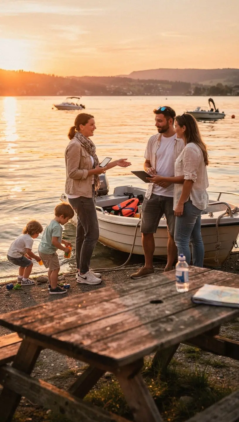 Nahaufnahme eines Versicherungsvertrags für temporäre Autoversicherung in Deutschland.